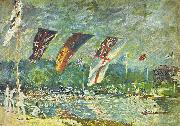 Alfred Sisley Regatta at Molesey, oil painting